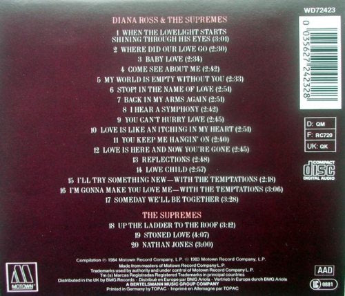 Diana Ross & The Supremes - Diana Ross & The Supremes;