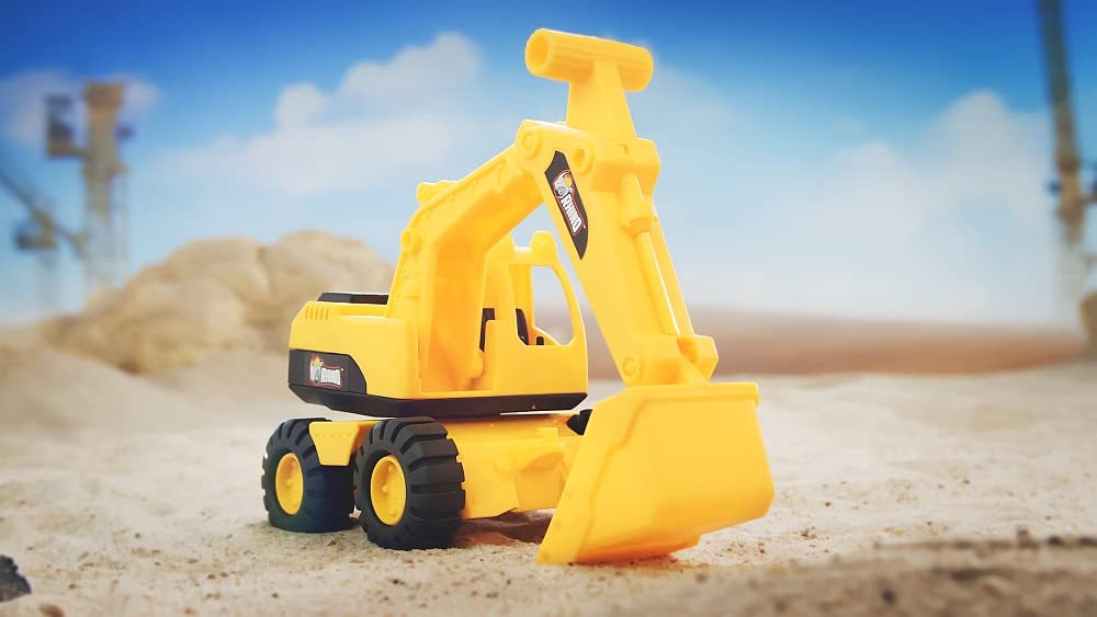 Nikko Toys: Mini Veicoli Da Cantiere In Scatola - Escavatore;