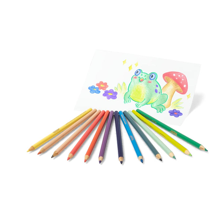 Crayola: 12 Matite Colorate - Pastel;