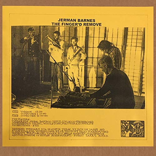Jerman Barnes - The Finger'D Remove;