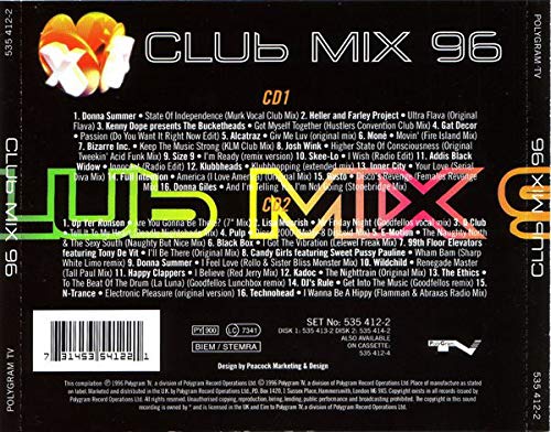 Club MIX 96 Vol.1 / Various (2 Cd);
