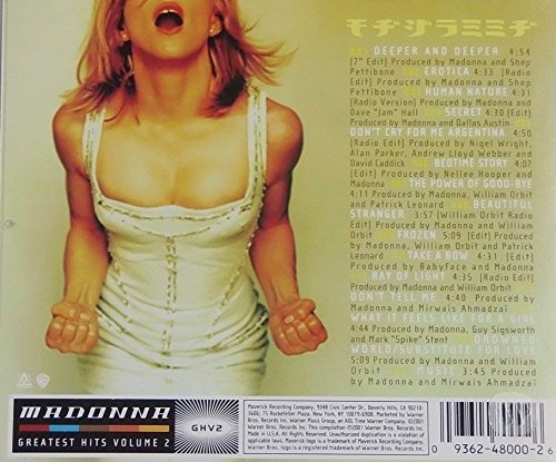 Madonna - Greatest Hits Vol. 2 (GHV2);