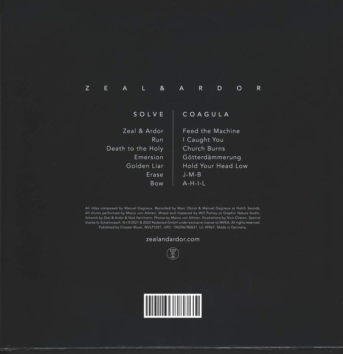 Zeal & Ardor - Zeal & Ardor (White);