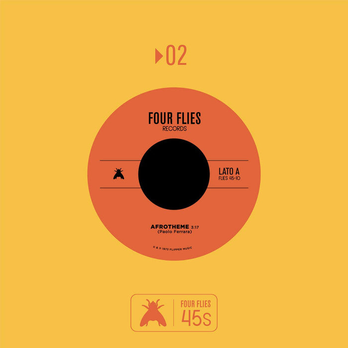 Paolo Ferrara - Afrotheme / Percussion Blues (7'');