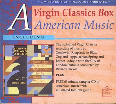 Virgin Classics Box: American Music - Gershwin, Copland, Barber (2 Cd);