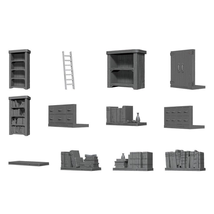 Wizkids: Unpainted Miniatures Archivist Library;