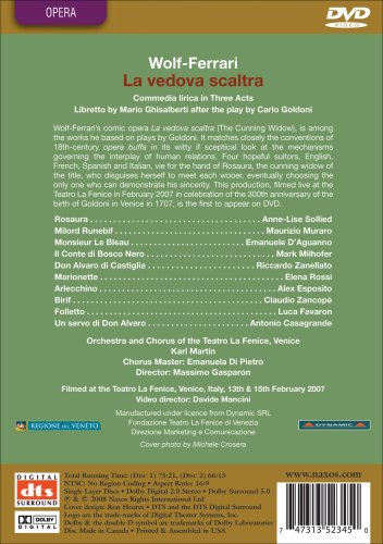 Ermanno Wolf-Ferrari - La Vedova Scaltra (2 Dvd);