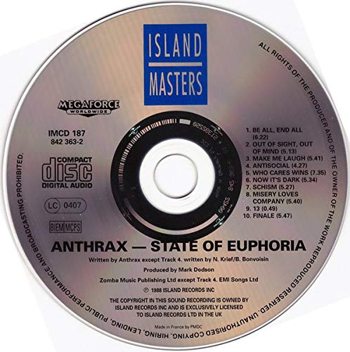 Anthrax - State Of Euphoria;