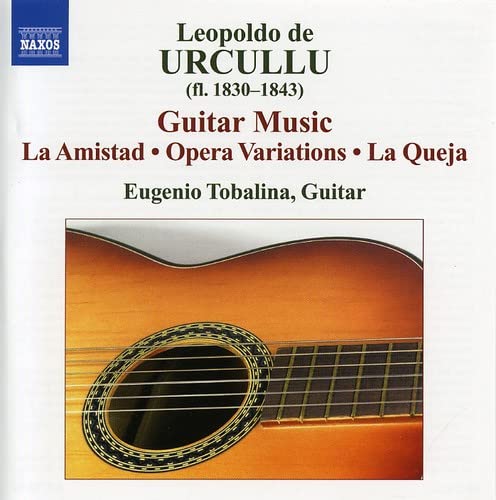 Leopoldo De Urcullu - Guitar Music;