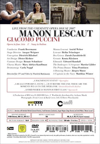 Giacomo Puccini - Manon Lescaut;