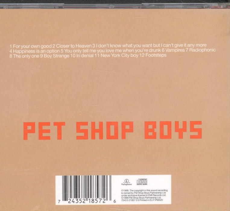 Pet Shop Boys - Nightlife;