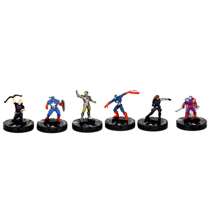 Marvel: WizKids - Hero Clix - Captain America & Avengers Fast Forces;