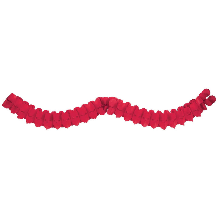 Amscan: Red Paper Garland Festoon 3.65 m;