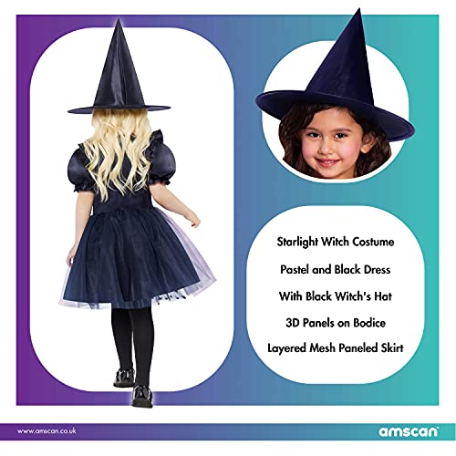 Amscan: Child Costume Starlight Witch Age 3-4 Years H;