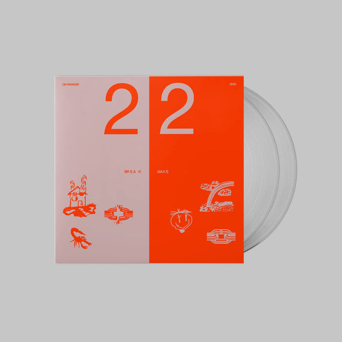 Oh Wonder - 22 Break / 22 Make (Clear Vinyl);