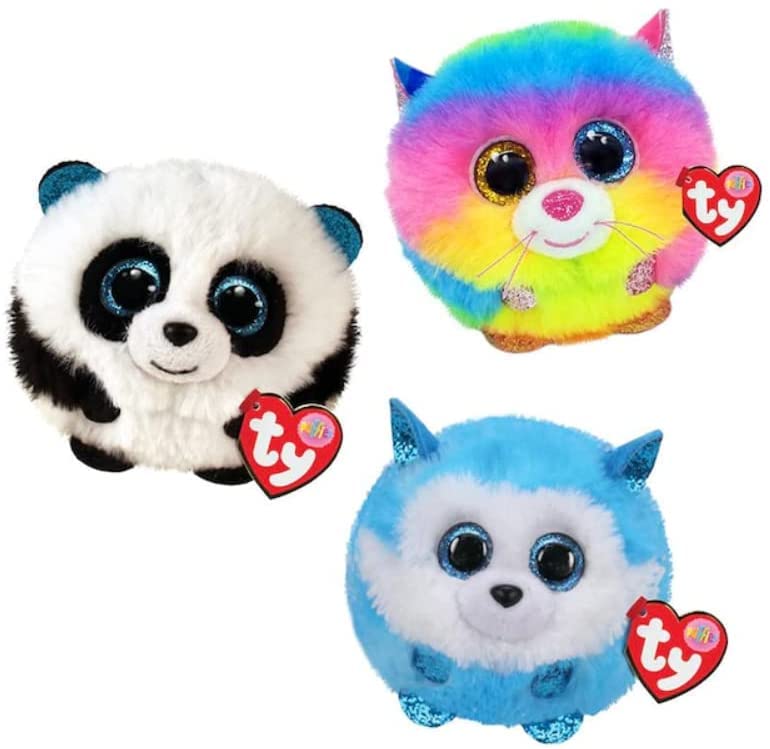 Ty: Beanie Boos - Nina (Peluche Con Clip 8 Cm);