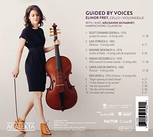 Elinor Frey - Guided By Voices: New Music For Baroque Cello;