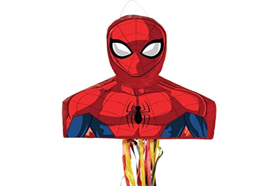 Marvel: Amscan - Pull Pinata Spider-Man. Spider-Man piñata;