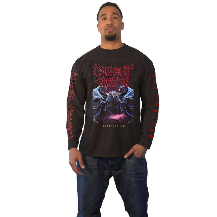 Malevolent Creation: Retribution (Maglia Manica Lunga Unisex Tg. L);