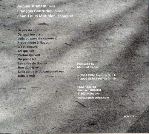 Anouar Brahem - Le Pas Du Chat Noir;