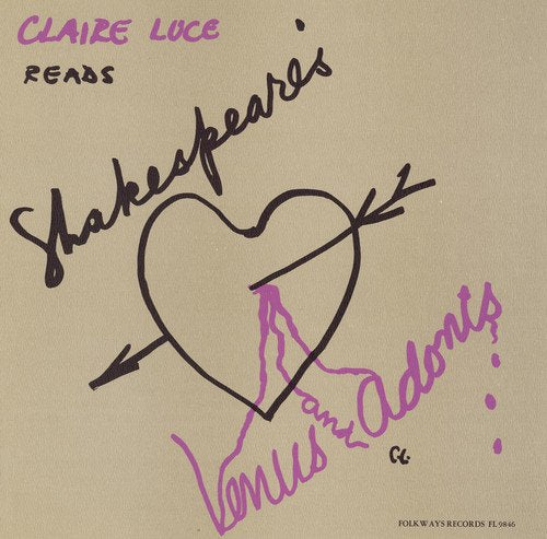 Claire Luce - Venus & Adonis: By William Shakespeare;