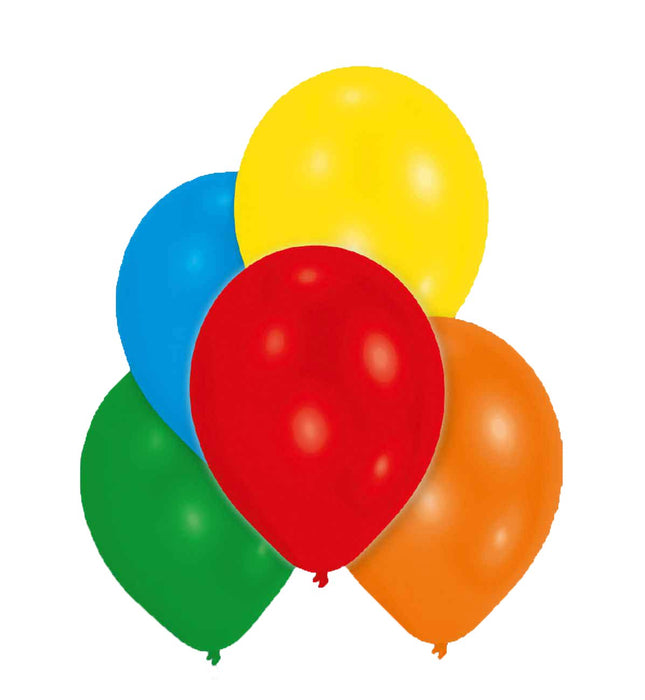 Amscan: 10 Latex Balloons Standard Assorted 27,5 Cm/1;