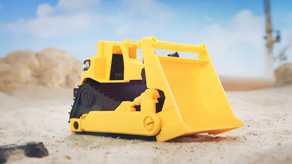 Nikko Toys: Mini Veicoli Da Cantiere In Scatola - Bulldozer;