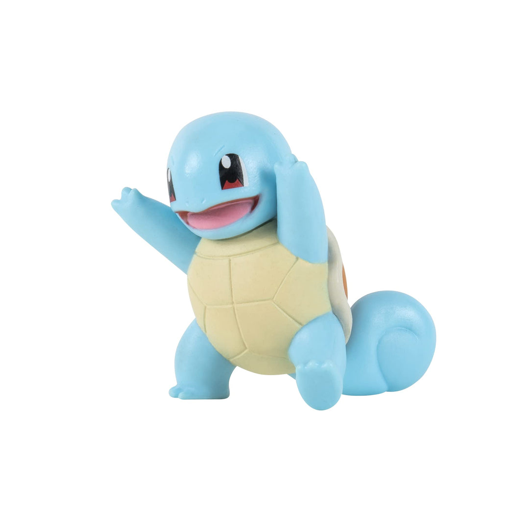 Pokemon: Squirtle With Machop And Bolthund Battle Figure Set 3-Pack;