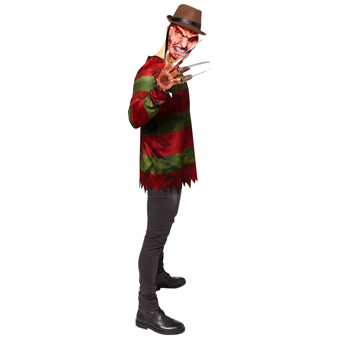 Amscan: Adult Costume Freddy Kruger Size L Wbh;