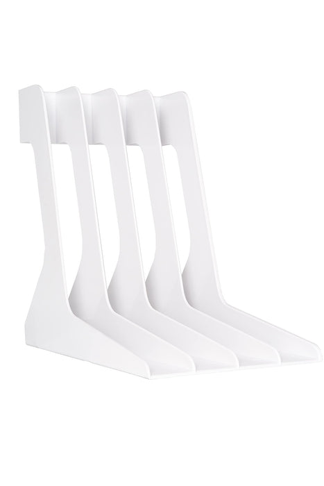 Vinyl Accessories: Audio Anatomy - Music Protection - Stand - Rack Supporto Per Vinili Bianco