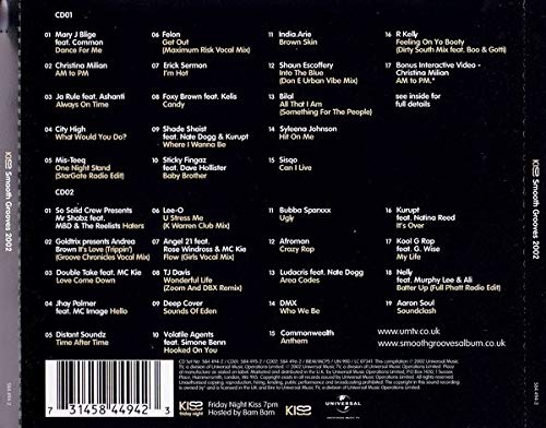Kiss Smooth Grooves 2002 / Various (2 Cd);