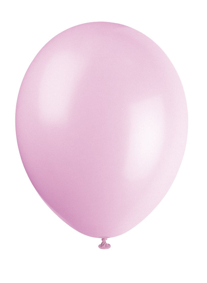 Unique Party: 10 Ct 12'' Powder Pink Balloon;