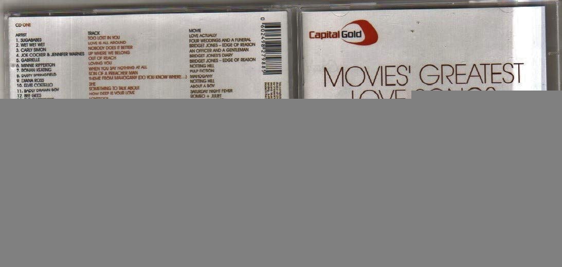 Capital Gold: Movies Greatest Love Songs (2 Cd);