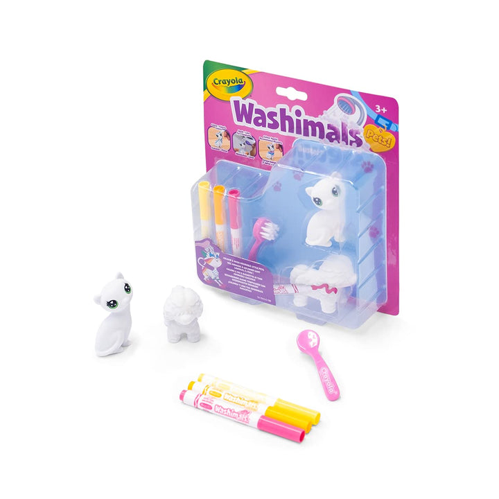 Crayola: Washimals Pets - Set Ricarica Cagnolino & Gattino;