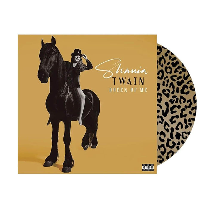 Shania Twain - Queen Of Me (Picture Disc, Gold Leopard Print);