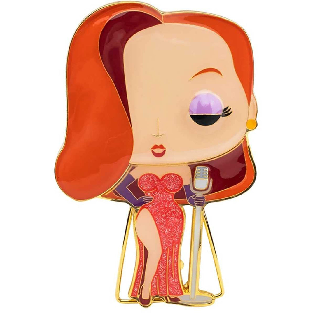 Who Framed Roger Rabbit: Funko Pop! Pin - Jessica Rabbit (Enamel Pin / Enamel Brooch);