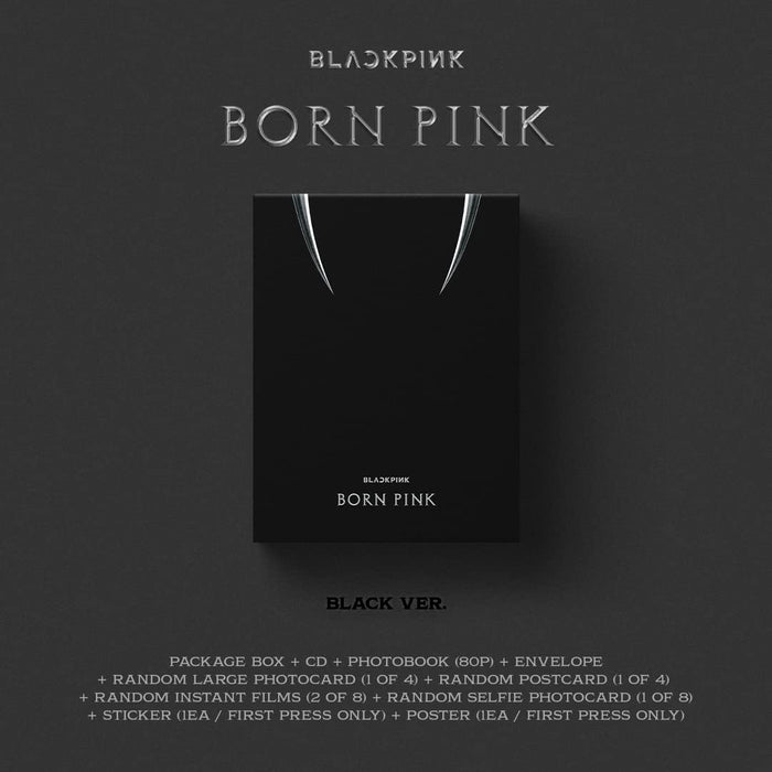 Blackpink - Born Pink (Standard Cd Boxset - Version B / Black);
