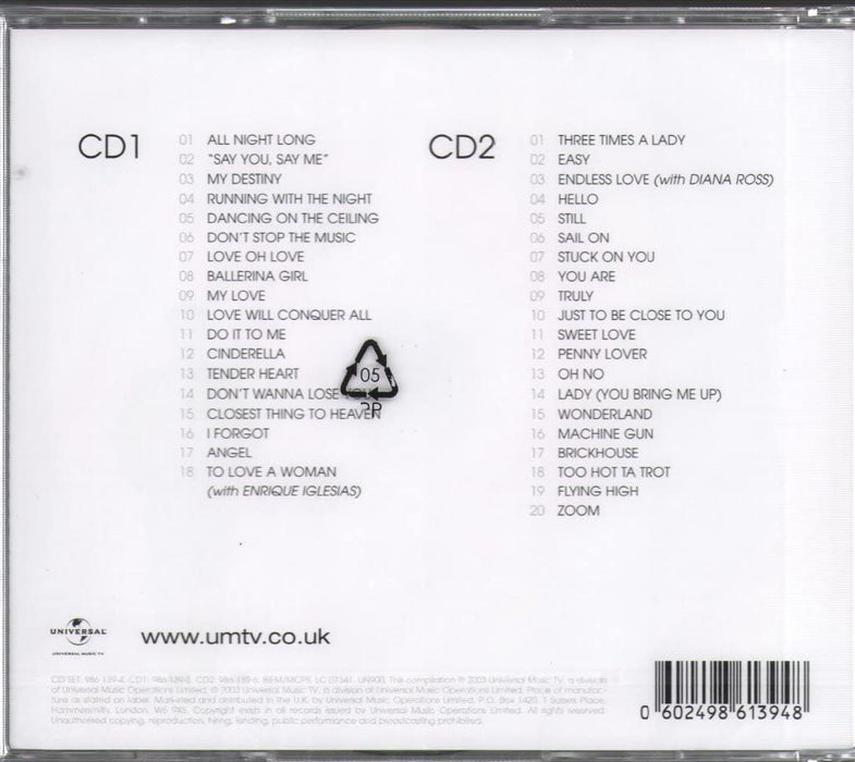 Lionel Richie & The Commodores - The Definitive Collection;