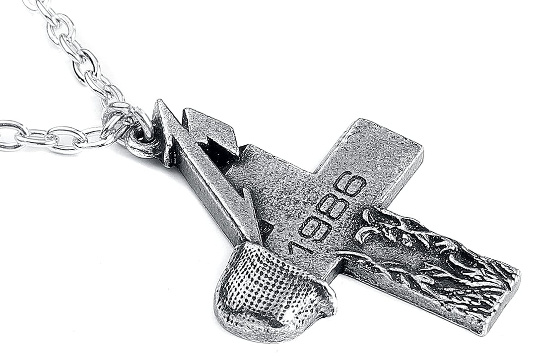 Metallica: Alchemy - Master of Puppets, 1986 Cross (Pendant Necklace);