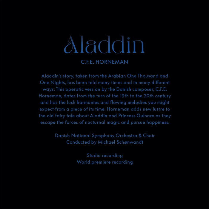 Christian Frederik Emil Horneman - Aladdin (3 Sacd);