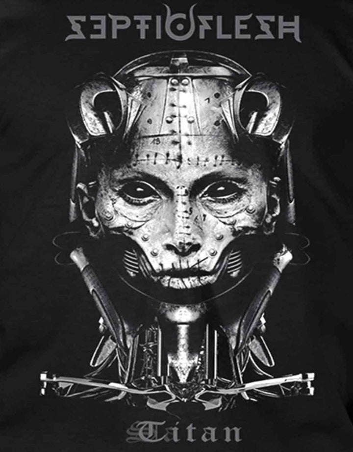 Septicflesh - Titan Head (T-Shirt Unisex Tg. M);