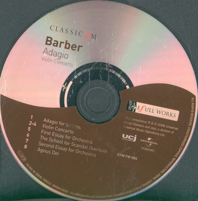 Samuel Barber - Adagio. Violin Concerto;