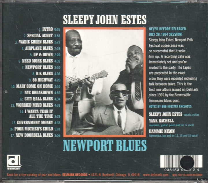 Sleepy John Estes - Newport Blues;