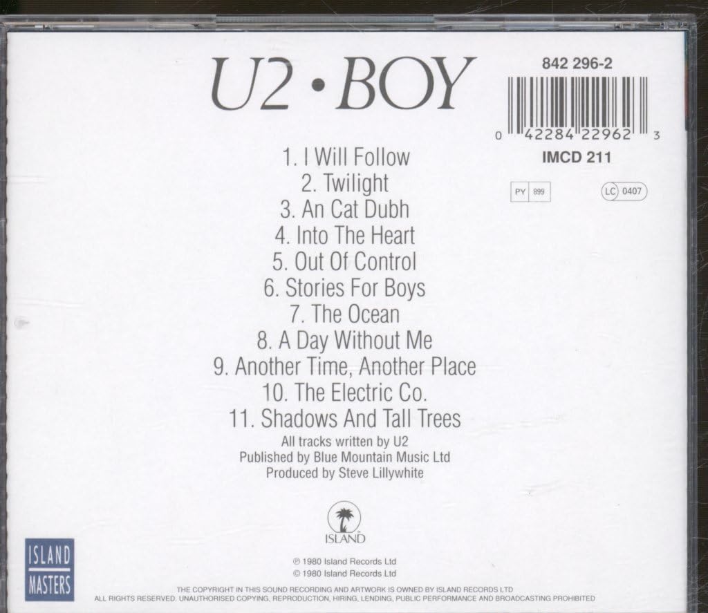 U2 - Boy;