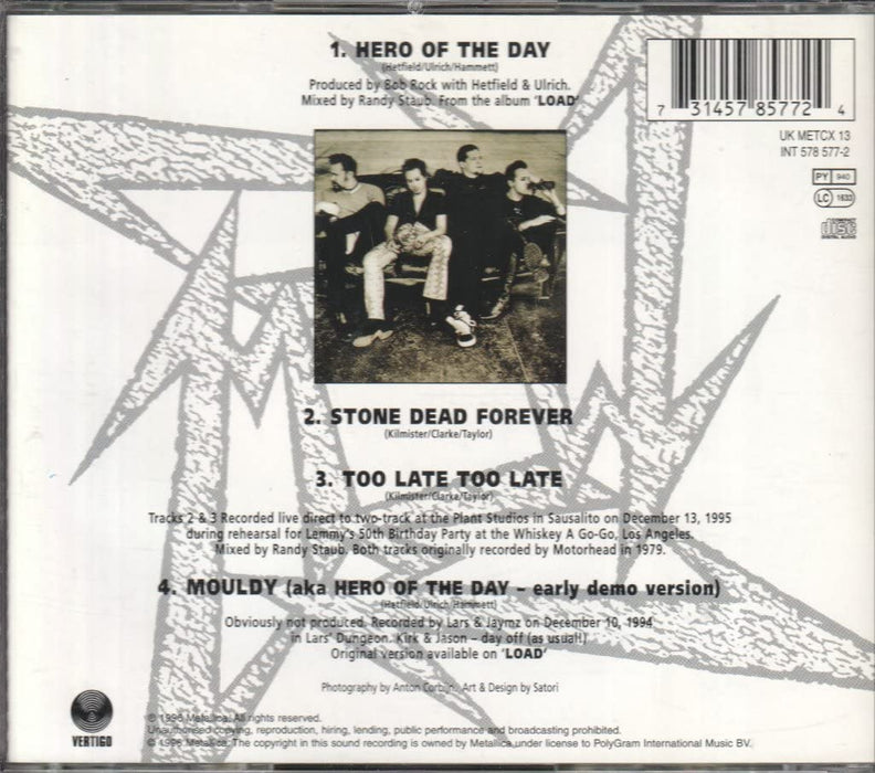 Metallica - Hero Of The Day;