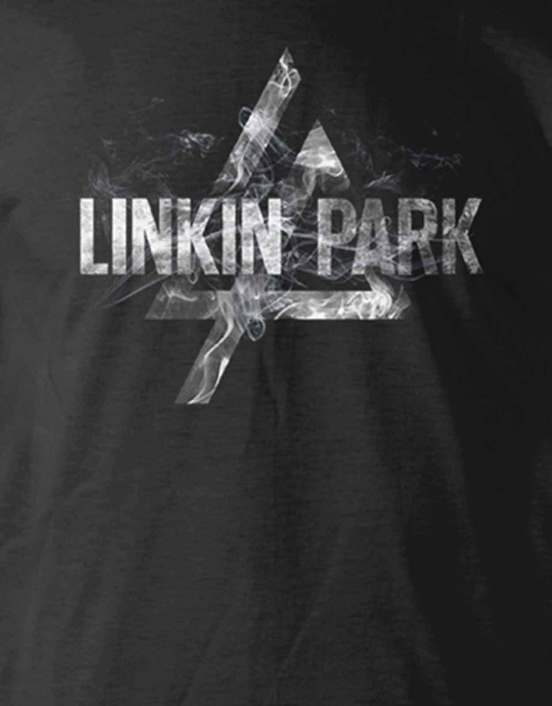 Linkin Park: Smoke Logo (Maglia Manica Lunga Unisex Tg. 2XL);