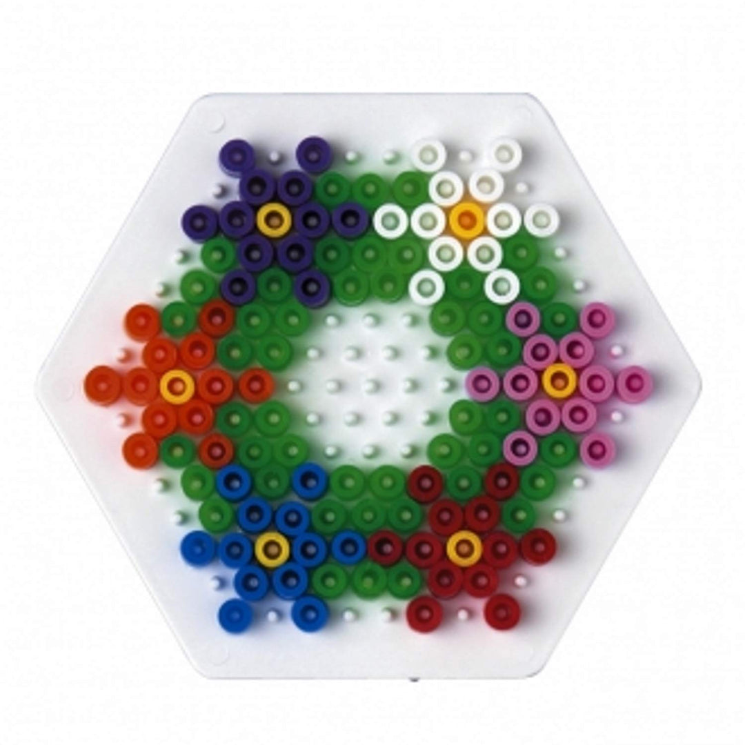 Hama: Creativ Hama 223 TR Ironing Beads Size P. Hexagon Transparant;