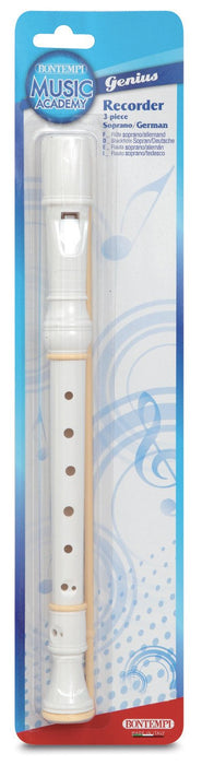 Bontempi 31 3510 - Flauto Dolce Soprano Diteggiatura Tedesca In Blister;
