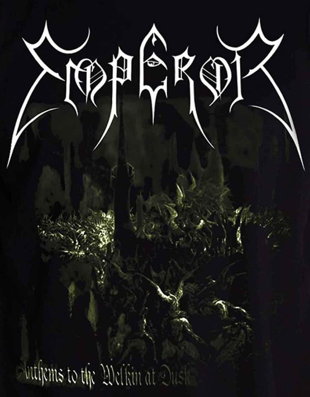 Emperor: Anthems 2014 Front & Back Print (T-Shirt Unisex Tg. L);