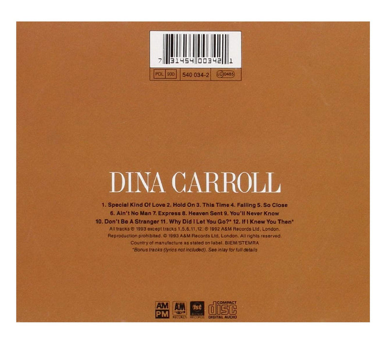 Dina Carroll - So Close;